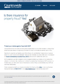 Is there insurance for property fraud?  Yes!